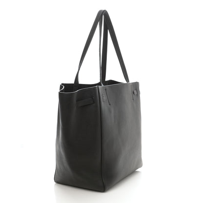 Celine Soft Grained Calfskin Small Belt Cabas Phantom Black 3 of 10