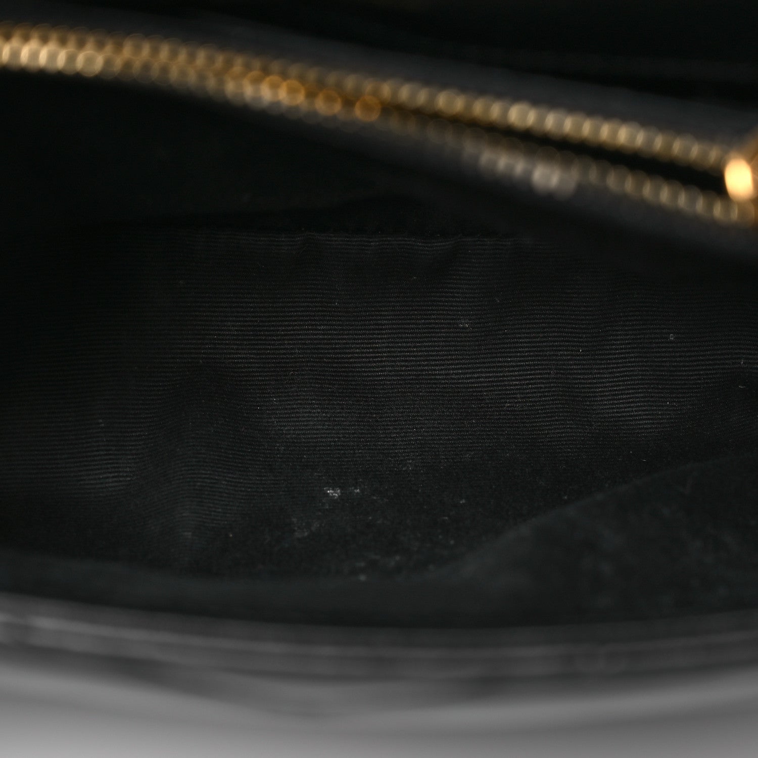 Saint Laurent Calfskin Y Quilted Monogram Small Loulou Chain Satchel Black 5 of 13