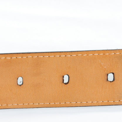Louis Vuitton Damier Ebene 30mm Ellipse Belt 85 34 6 of 7