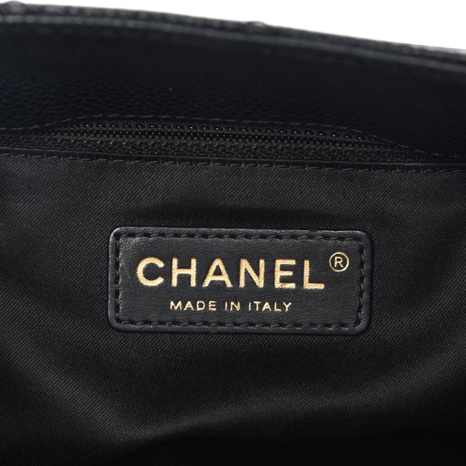 Chanel Caviar Quilted Grand Shopping Tote GST Black 6 of 7