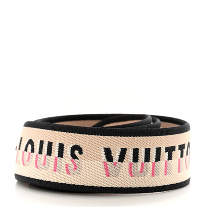 Louis Vuitton Jacquard Speedy Bandouliere 20 Shoulder Strap Black 2 of 3
