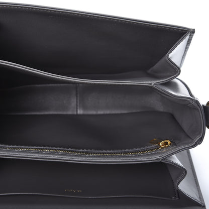 Celine Shiny Calfskin Medium Triomphe Grey 4 of 9