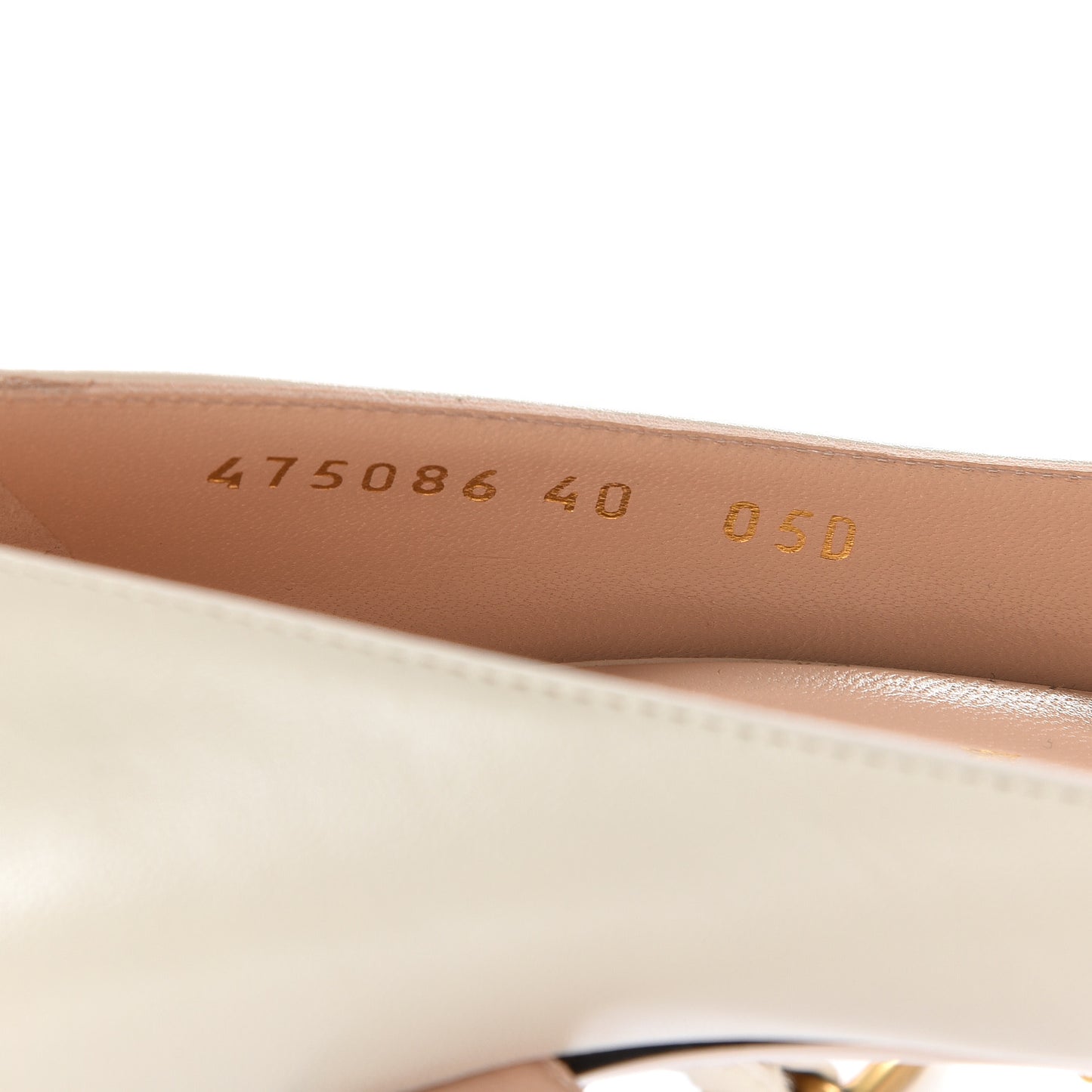 Malaga Kid Sylvie Mid Heel Pumps 40 Mystic White