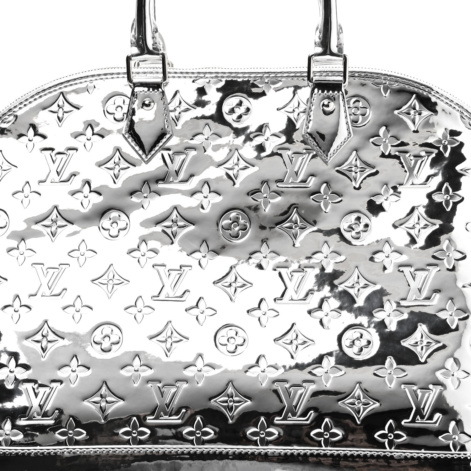 Louis Vuitton Monogram Miroir Alma GM Silver 1778133 – FASHIONPHILE