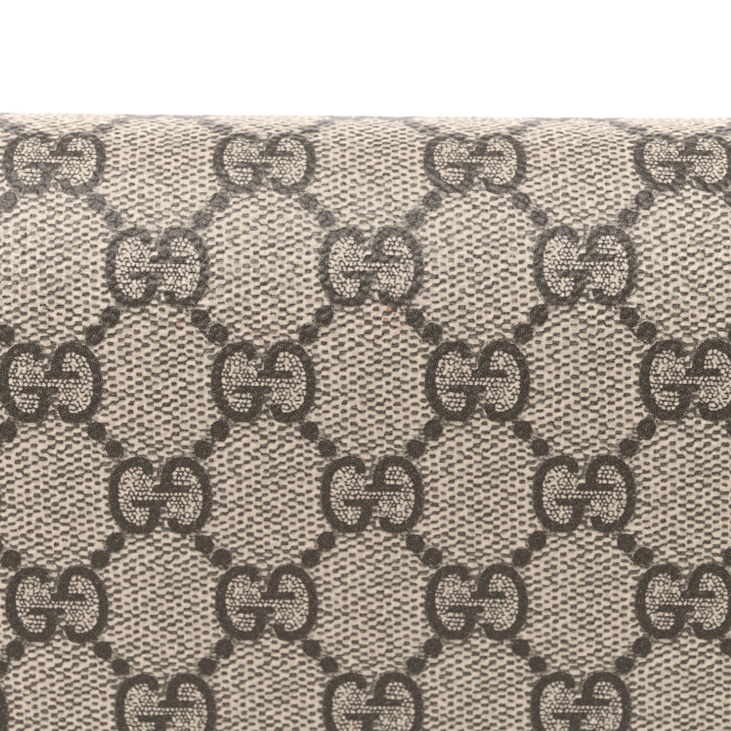 GG Emblem Monogram Wallet With Strap Beige Brown