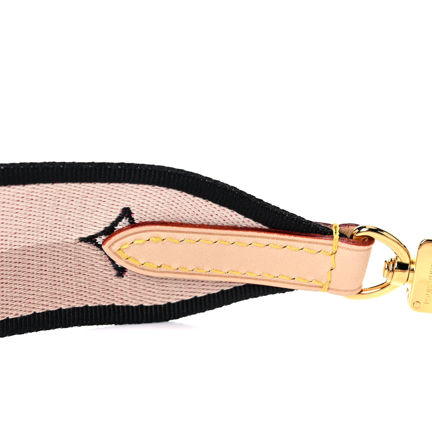 Louis Vuitton Jacquard Speedy Bandouliere 20 Shoulder Strap Black 5 of 8