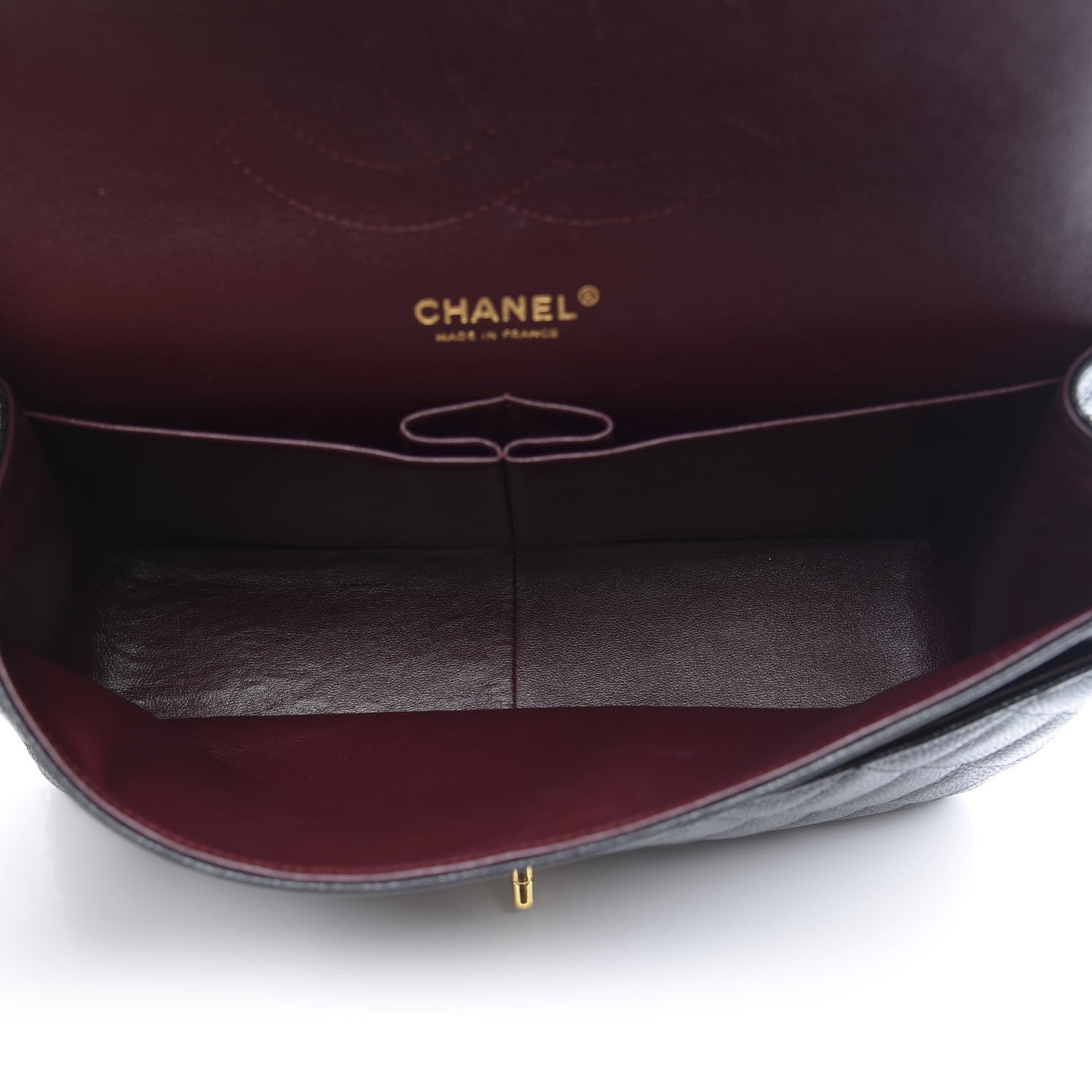 Chanel Caviar Quilted Jumbo Double Flap Black 5 of 10