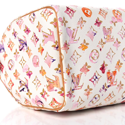 Louis Vuitton Watercolor Aquarelle Speedy 30 White 7 of 18