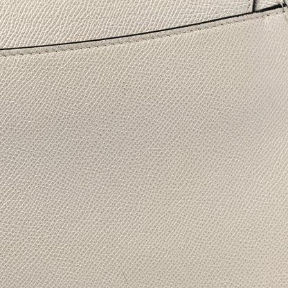 Christian Dior Grained Calfskin Saddle Bag White 13 of 14