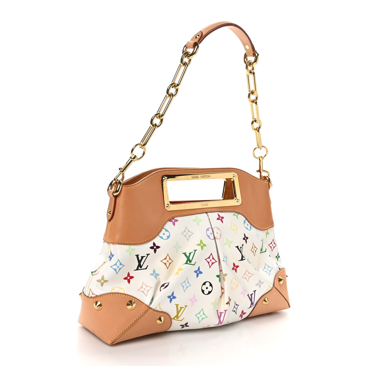 Monogram Multicolor Judy MM White