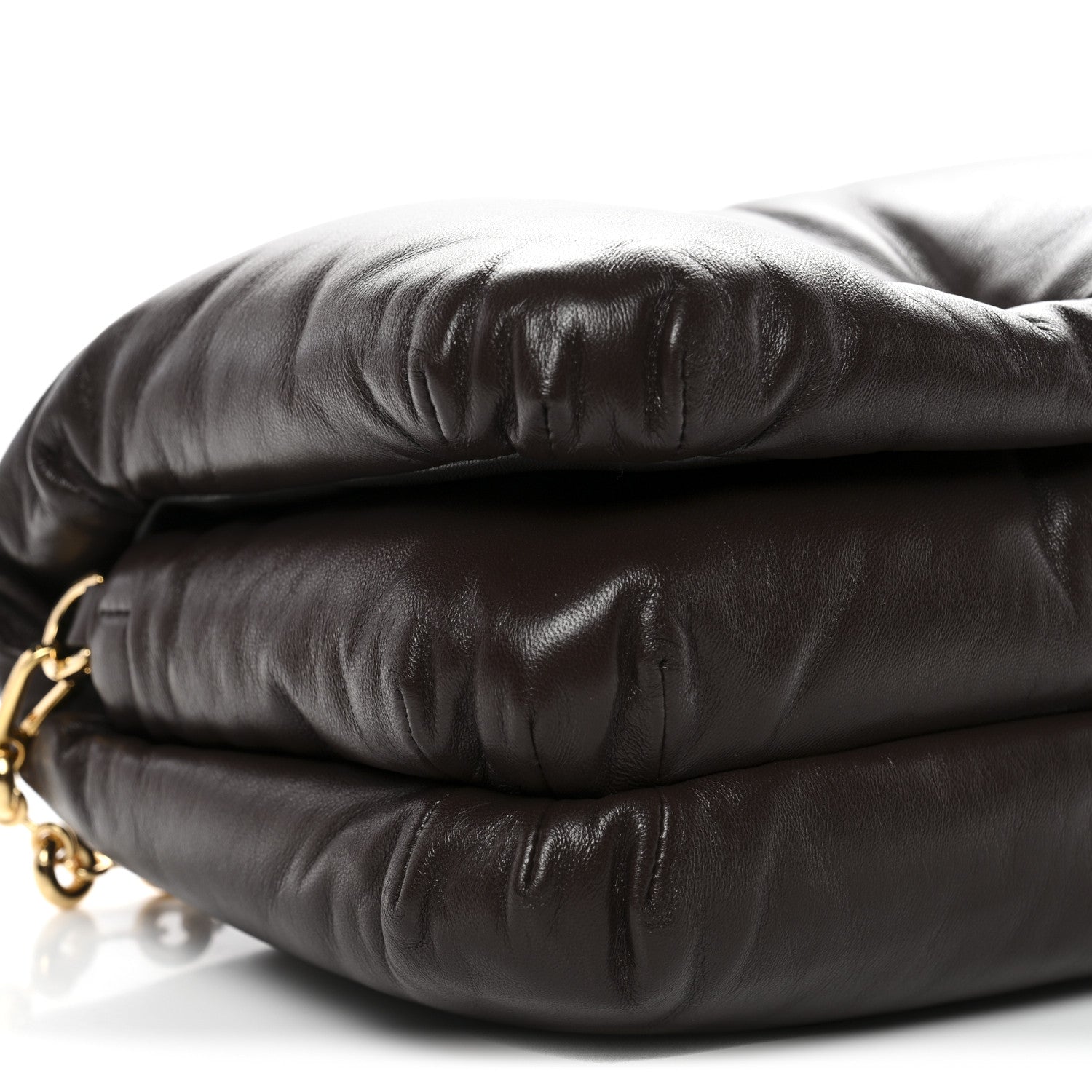 Loewe Lambskin Goya Puffer Bag Dark Chocolate 8 of 9
