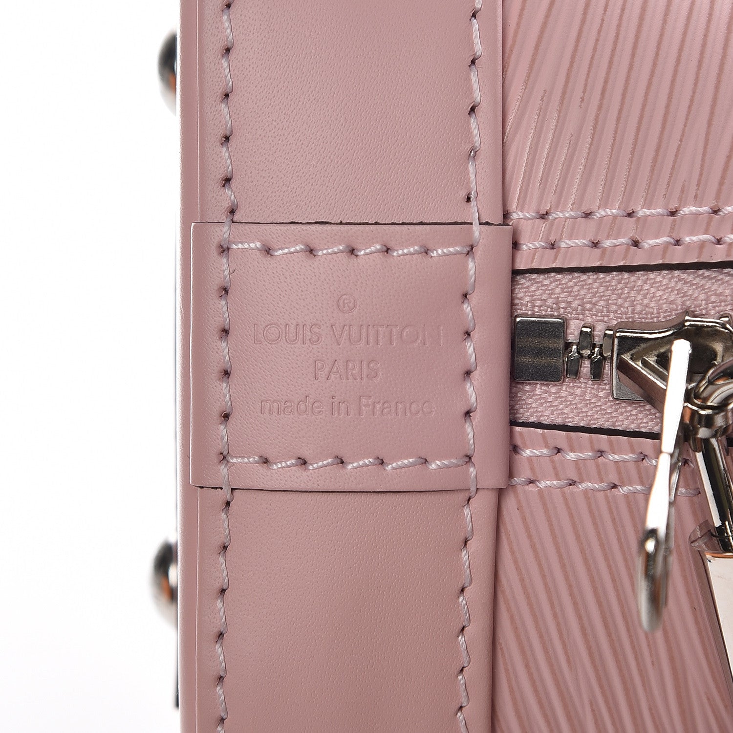 Louis Vuitton Epi Alma BB Rose Ballerine 6 of 10