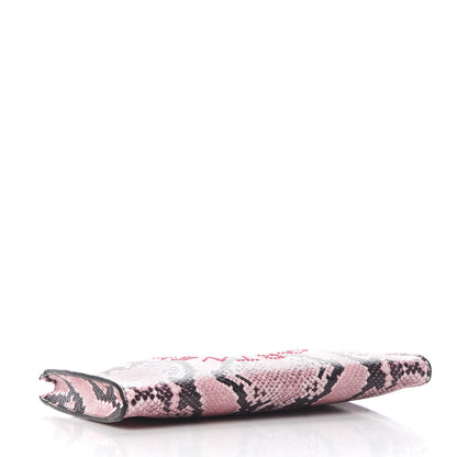 Stella McCartney Eco Python Logo Pouch Pink 6 of 18