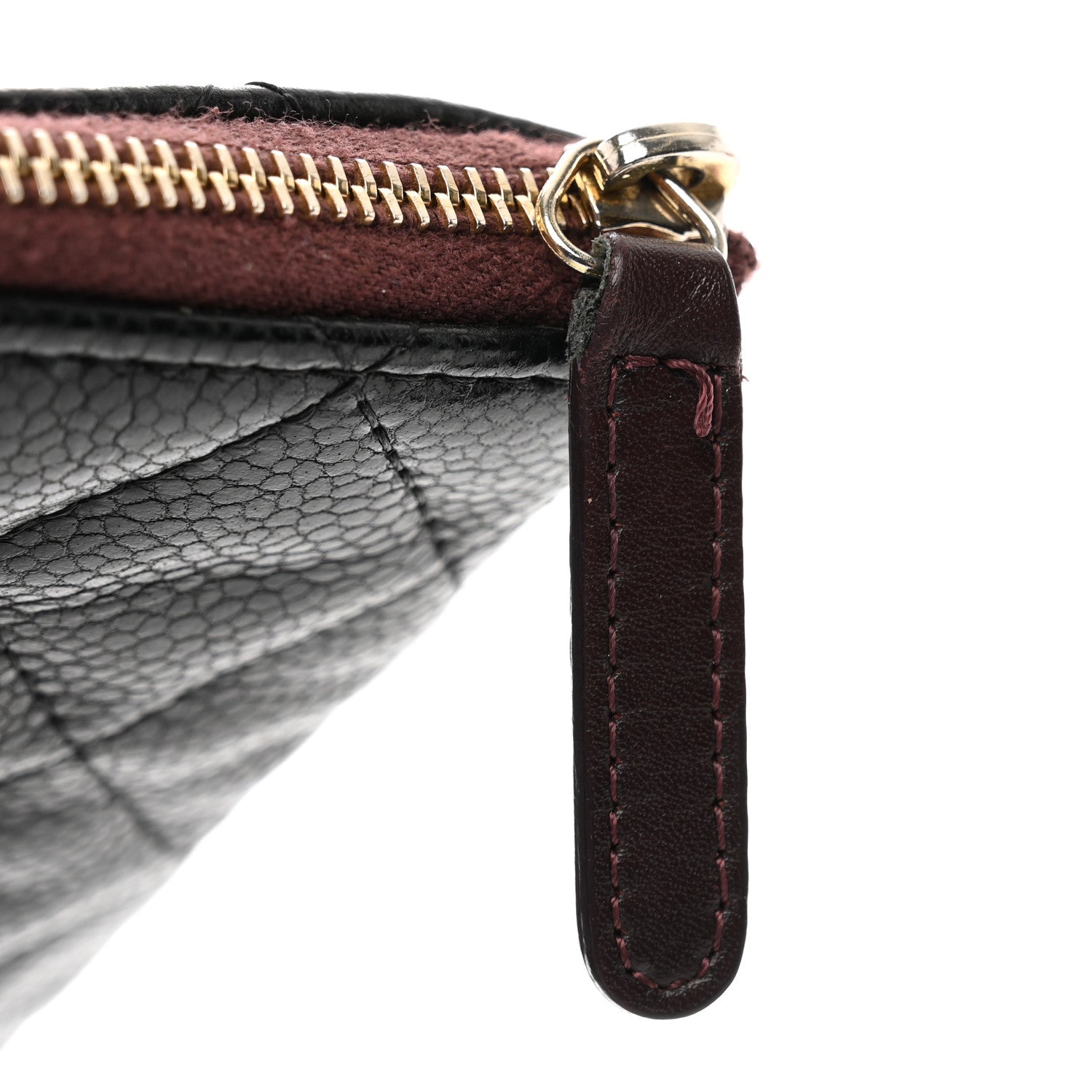 Chanel Caviar Quilted Large Cosmetic Case Black 9 of 9