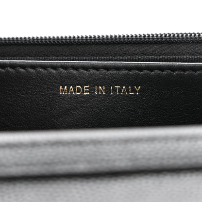 Chanel Caviar Quilted Medallion Wallet on Chain WOC Black 7 of 13