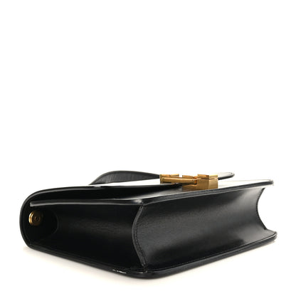 Saint Laurent Smooth Calfskin Carre Satchel Black 4 of 8