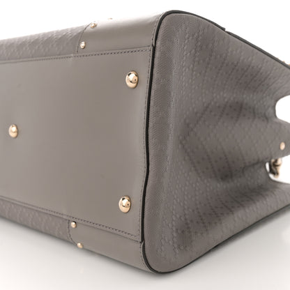 Gucci Hilary Lux Bright Diamante Studded Medium Top Handle Bag Loess 11 of 13