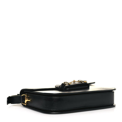 Gucci Azalea Calfskin Horsebit 1955 Shoulder Bag Black 4 of 12