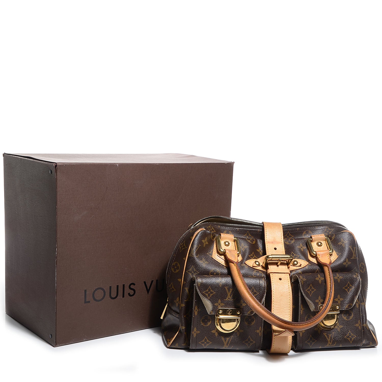 Louis Vuitton Monogram Manhattan GM 5 of 12
