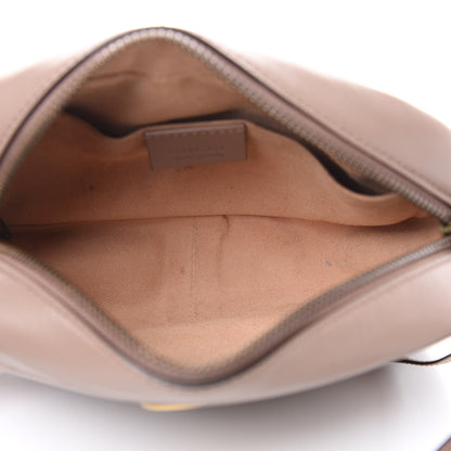 Gucci Calfskin Matelasse Mini GG Marmont Chain Shoulder Bag Porcelain Rose 5 of 15
