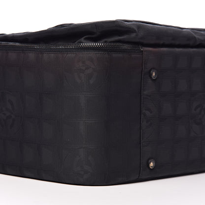 Chanel Nylon Travel Small Suitcase Black 13 of 15