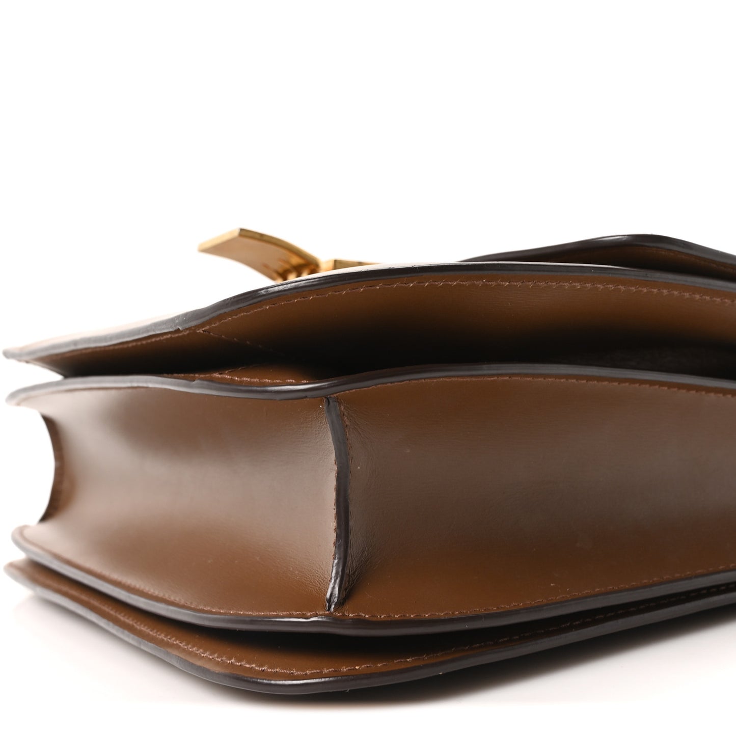 Box Calfskin Medium Classic Box Flap Bag Camel