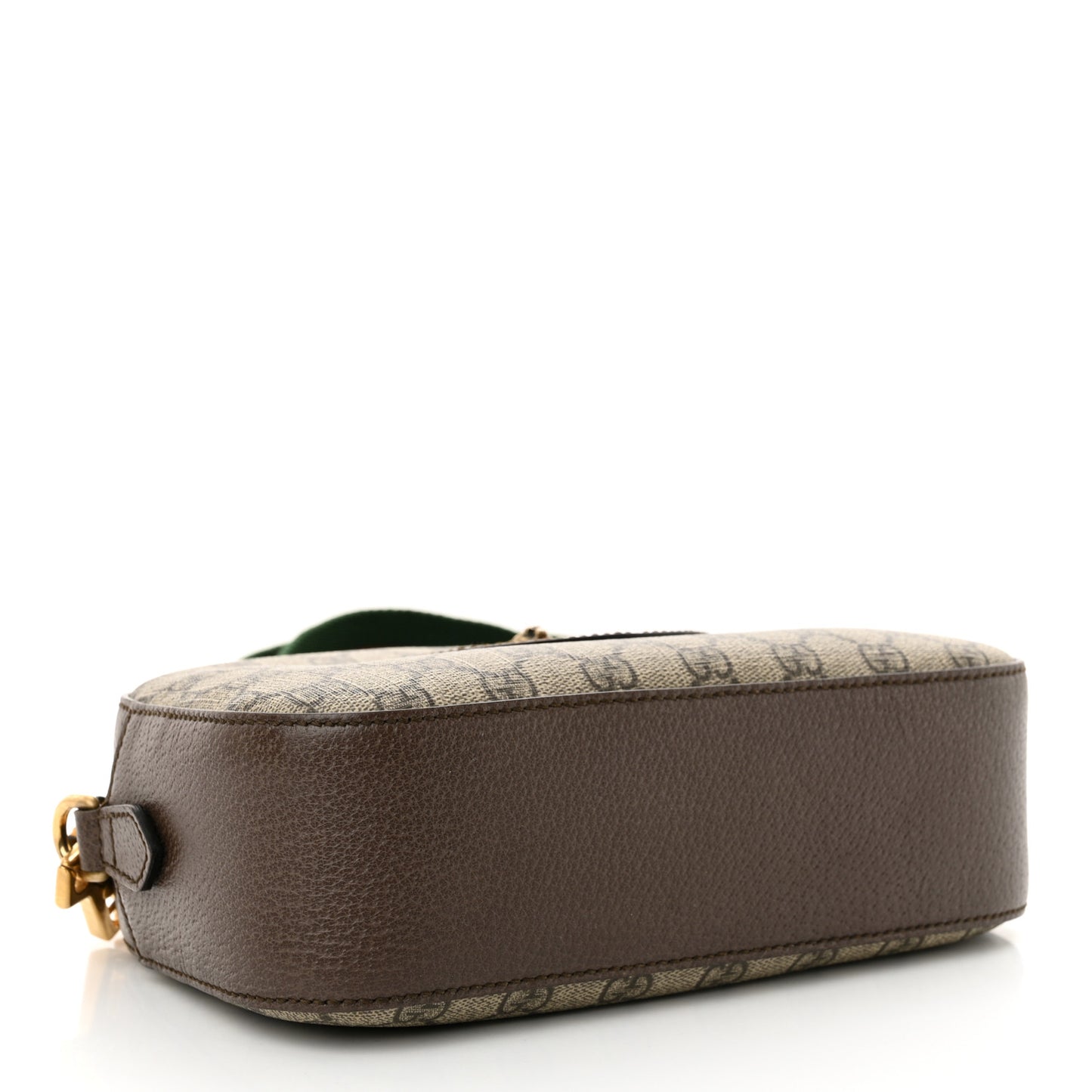 GG Supreme Monogram Web Neo Vintage Shoulder Bag Beige New Acero Crop