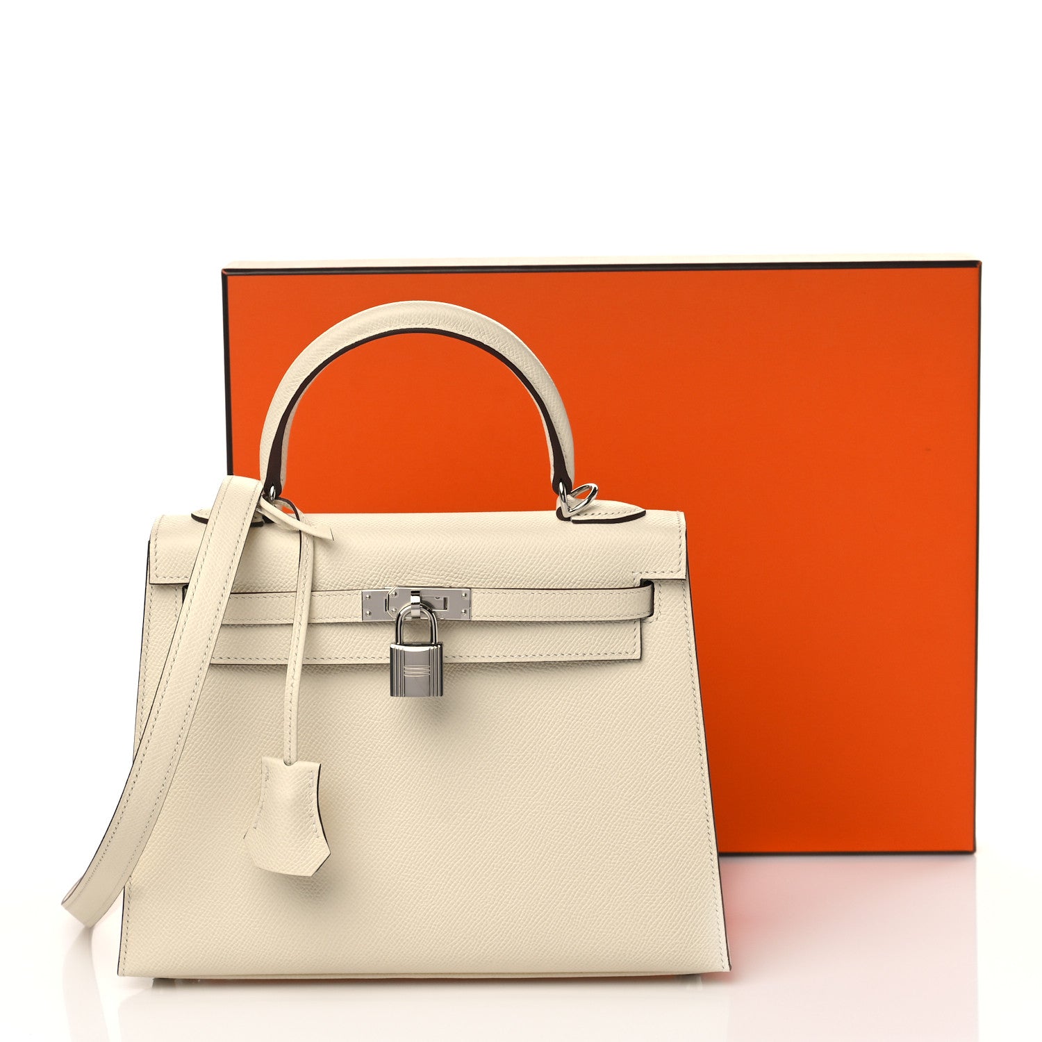 Hermes Epsom Kelly Sellier 25 Nata 9 of 9