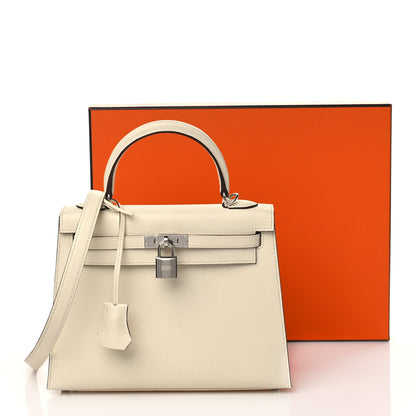 Hermes Epsom Kelly Sellier 25 Nata 9 of 9
