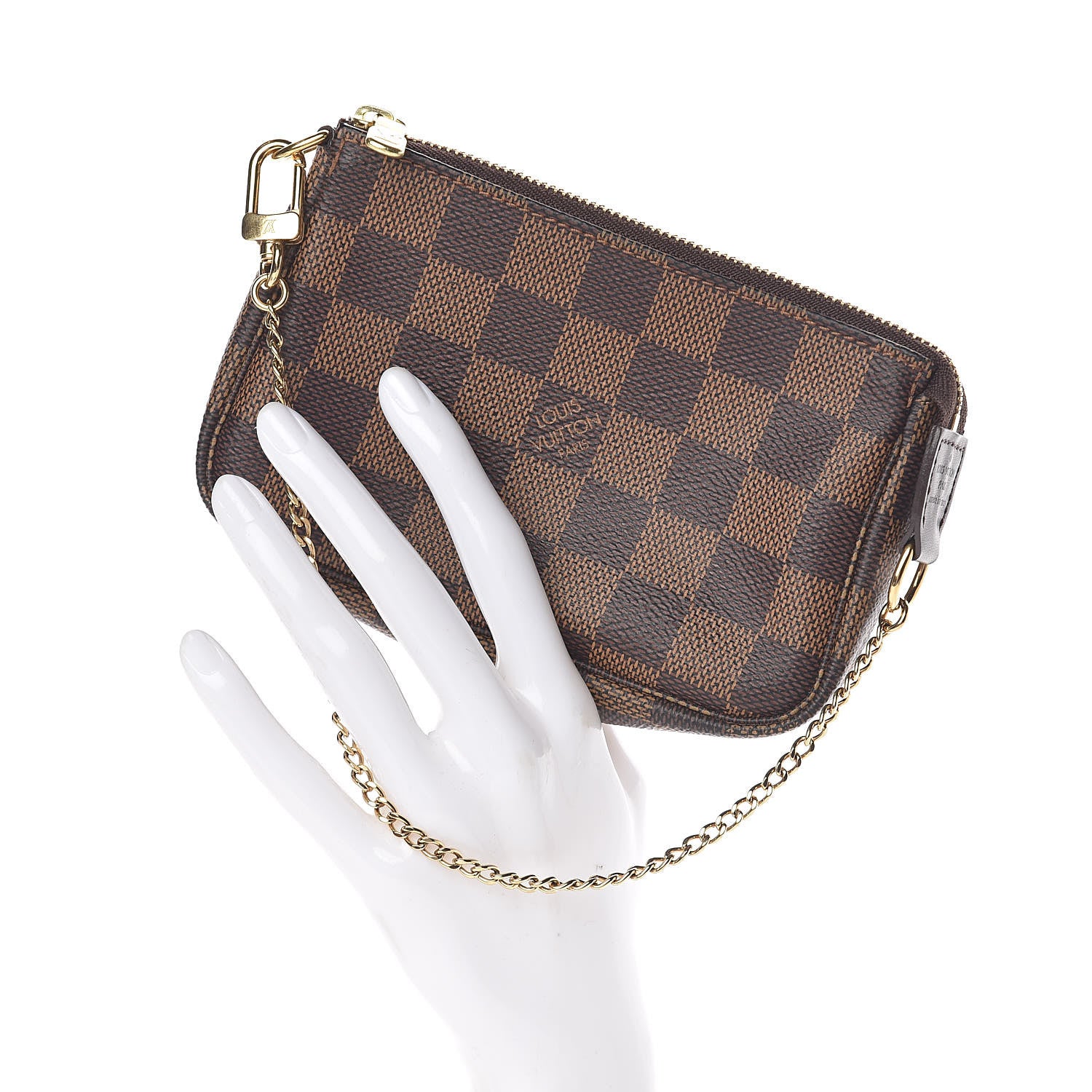 Louis Vuitton Damier Ebene Mini Pochette Accessories 2 of 7