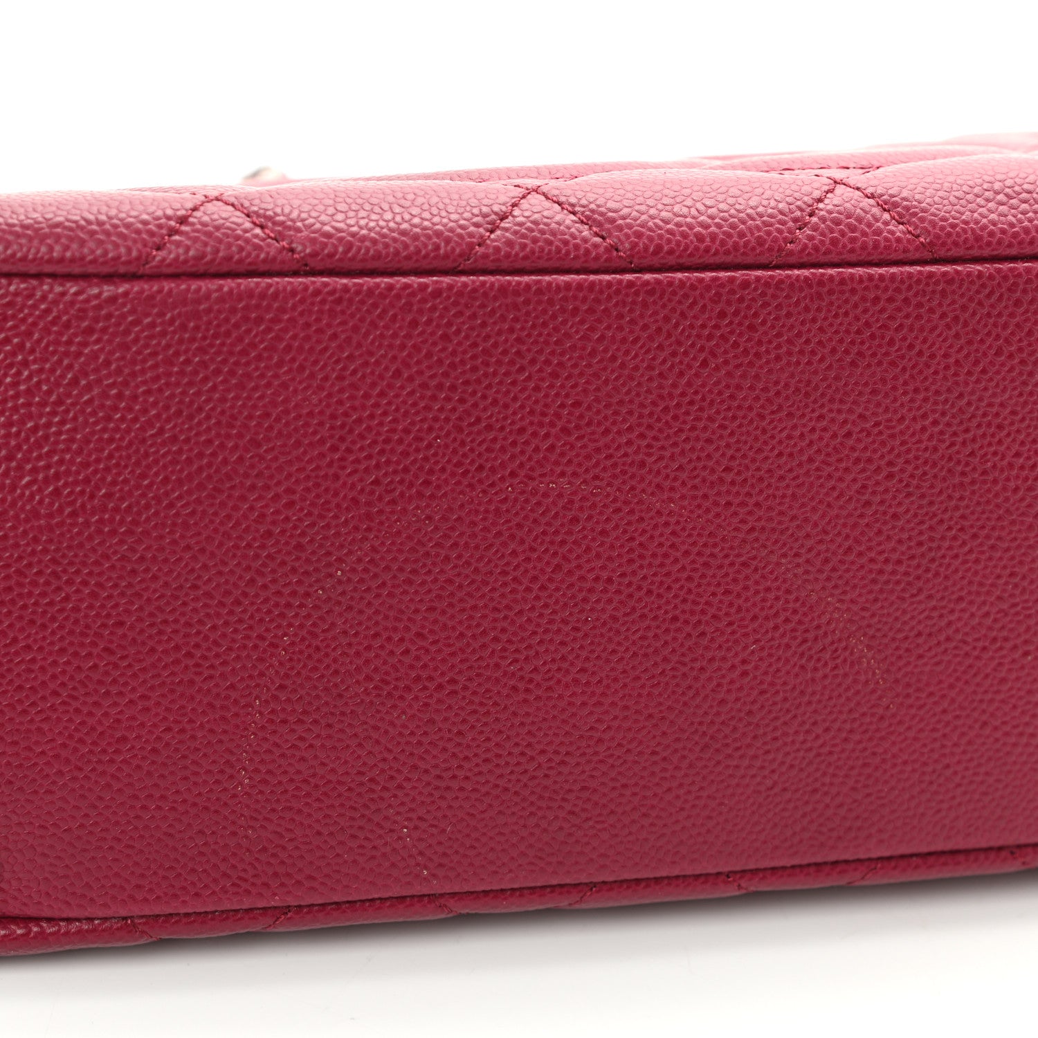 Chanel Caviar Quilted Timeless CC Shopping Tote Red 5 of 15