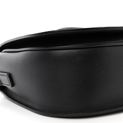 Celine Smooth Calfskin Cuir Triomphe Folco Crossbody Bag Black 10 of 11