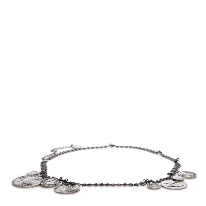 Chanel Ruthenium CC Coin Medallion Belt 85 1 of 5