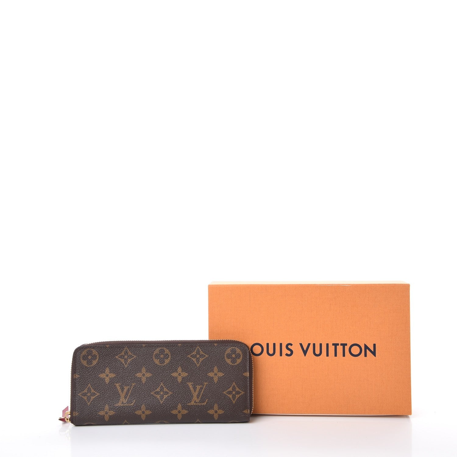 Louis Vuitton Monogram Clemence Wallet Fuchsia 8 of 8