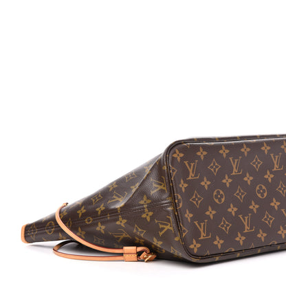 Louis Vuitton Monogram V Neverfull MM Turquoise 9 of 11