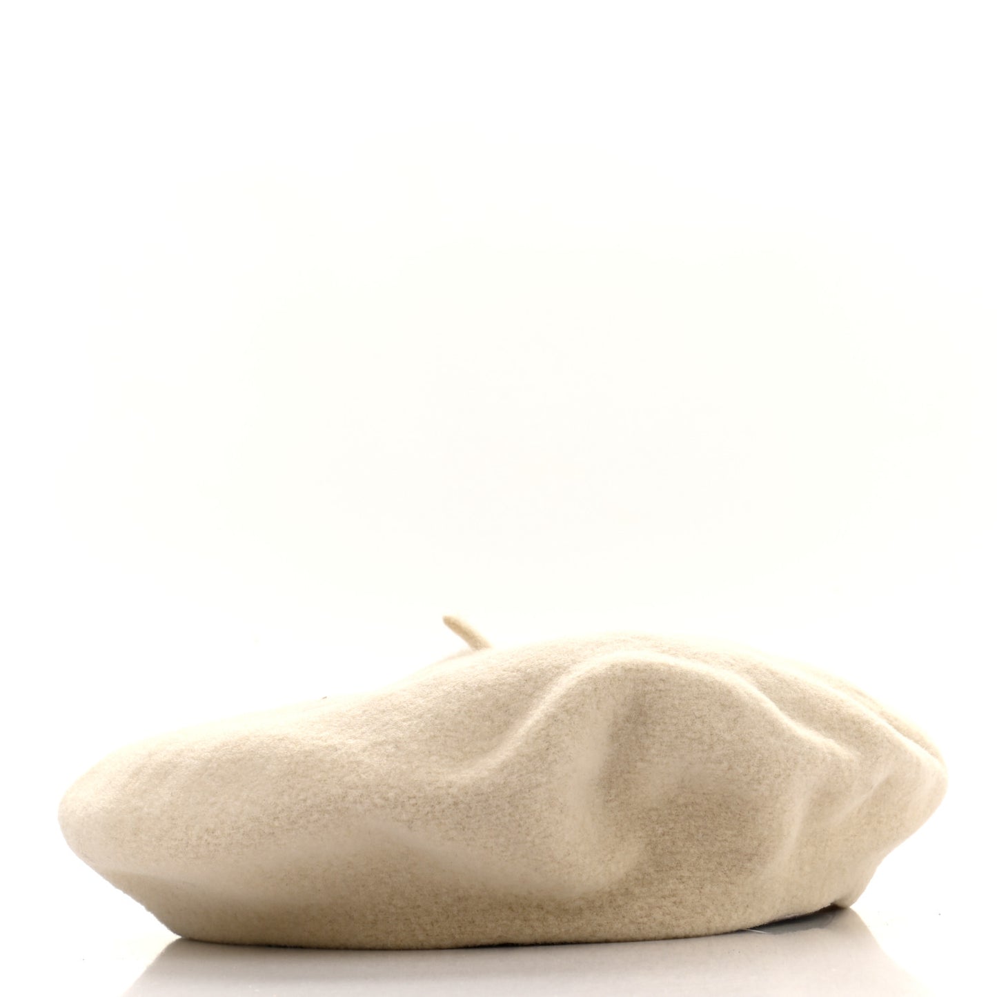 Merino Wool Bonnie Beret 57 Naturel
