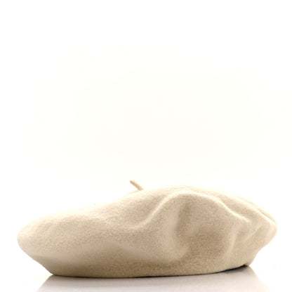 Hermes Merino Wool Bonnie Beret 57 Naturel 5 of 9