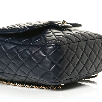 Chanel Lambskin Quilted Large In Seoul Backpack Navy 8 of 9