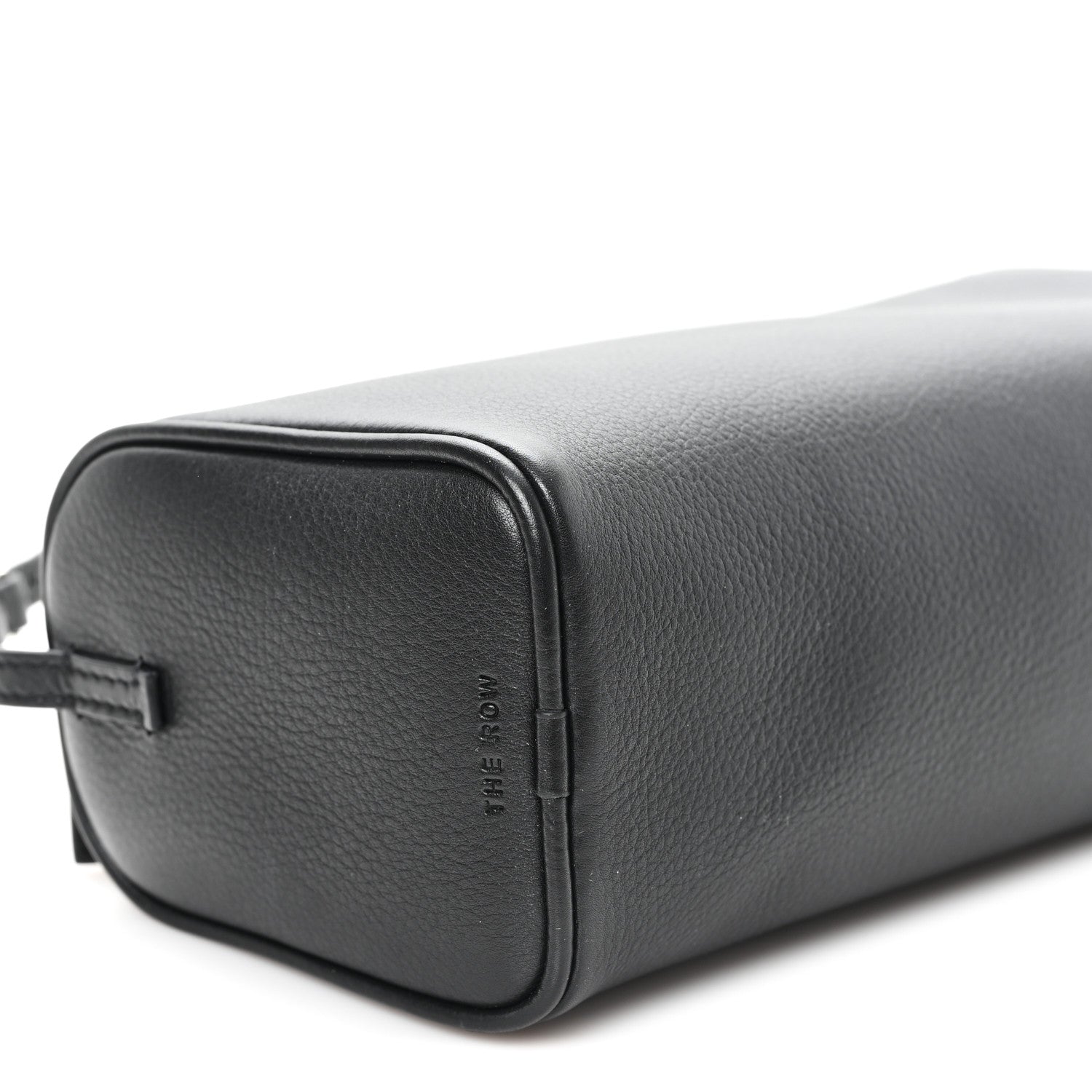 The Row Grained Calfskin 90's Bag Black 7 of 10