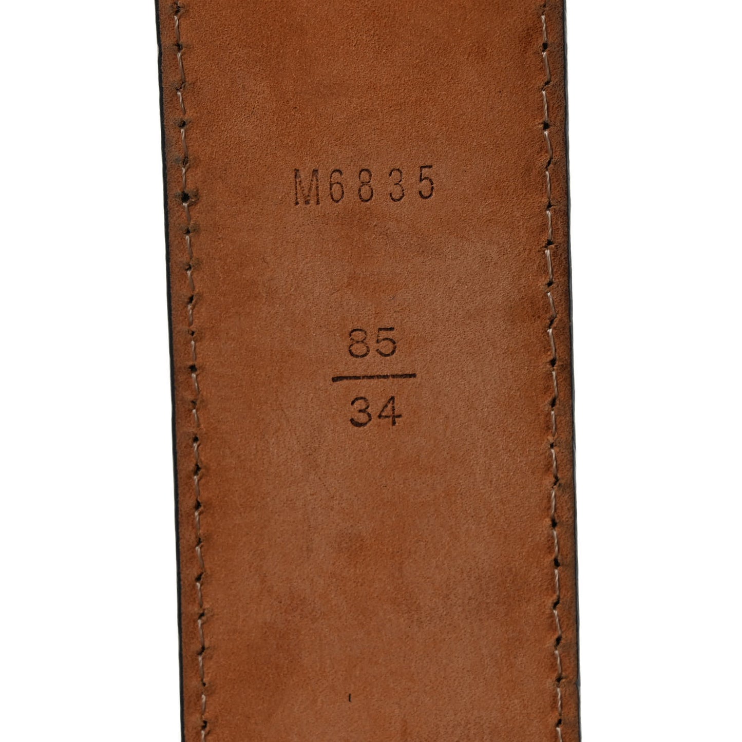 Damier Ebene Riveted Belt 85 34
