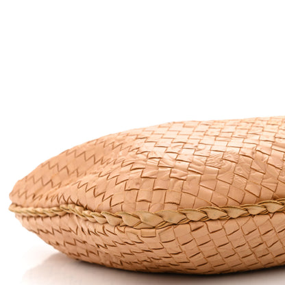 Bottega Veneta Nappa Intrecciato Embossed Medium Veneta Hobo Camel 8 of 9