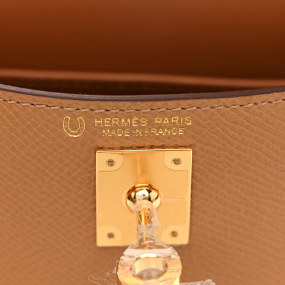 Hermes Epsom Horseshoe Mini Kelly Sellier 20 Chai 6 of 11