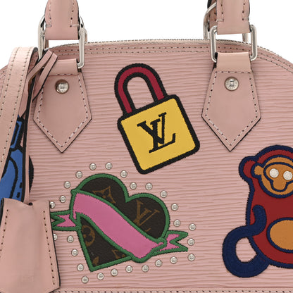 Louis Vuitton Epi Stickers Alma BB Rose Ballerine 8 of 11