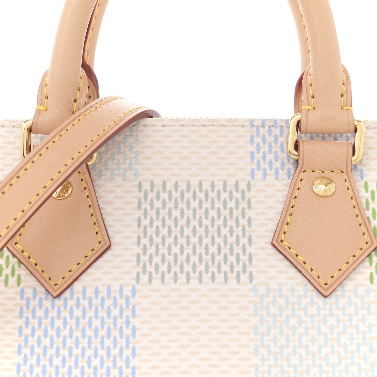 Damier Giant Speedy Bandouliere 20 Pistachio