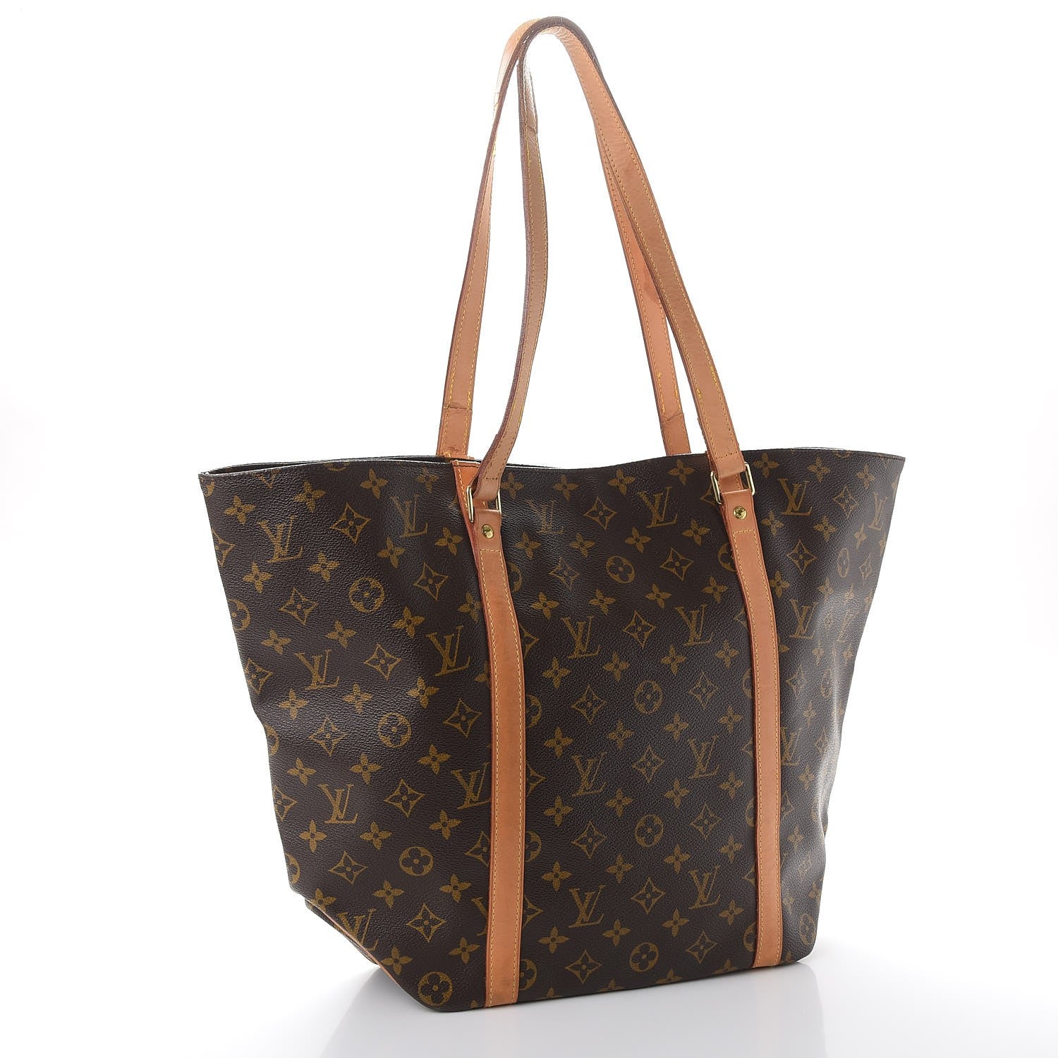 Louis Vuitton Monogram Sac Shopping Tote 3 of 11