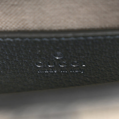 Gucci GG Supreme Monogram Textured Dollar Calfskin Mini Retro Interlocking G Tote Bag Beige Blue 6 of 11