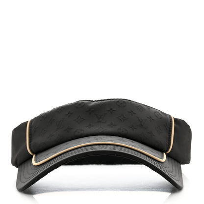 Louis Vuitton Polyester Monogram MNG Trail Visor Black Beige 3 of 10