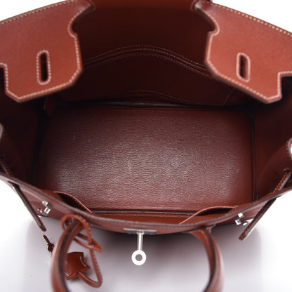 Hermes Epsom Birkin 30 Brique 7 of 38