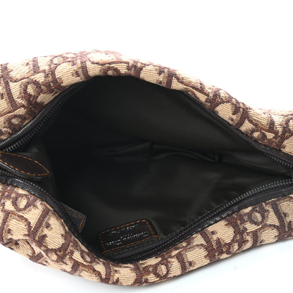 Christian Dior Monogram Buckle Hobo Brown 4 of 4