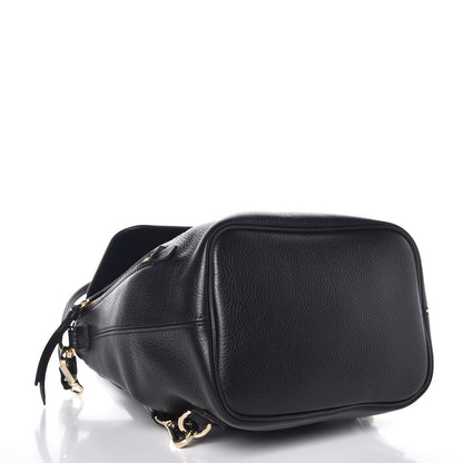 Chloe Suede Calfskin Small Faye Backpack Black 4 of 8